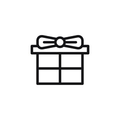 Gift christmas icon vector design templates