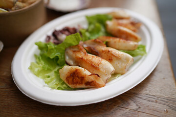 appetizer, background, barbecue, bbq, closeup, cooked, cooking, crustacean, cuisine, delicious, dinner, dish, fish, food, fresh, fried, gourmet, grill, grilled, healthy, ingredient, lemon, lobster, lo