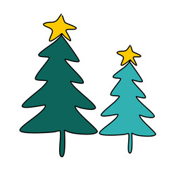 christmas tree illustration