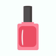 Pink nail polish for use in clipart