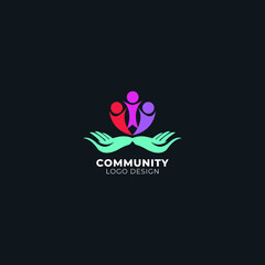 Community and organizations logo design