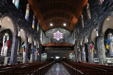 Galway - Controfacciata della cattedrale dall'altare