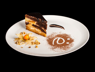 baked desertes on a plate