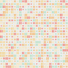 Fototapeta premium Abstract Geometric Pattern generative computational art illustration