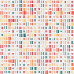 Fototapeta premium Abstract Geometric Pattern generative computational art illustration