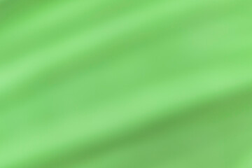 Green cotton fabric for a soft and smooth background. Elegant graphics.	