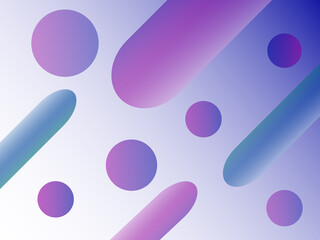 Abstract geometric blue circuler elegant modern pattern colorful background