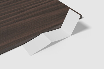 A4 Brochure Landscape  Mockup 