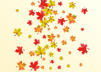 Golden Foliage Background Beige Vector. Leaves Abstract Illustration. Autumnal Collection Plant. Decoration Leaf Card.