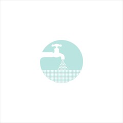 TAP WATER LOGO VECTOR TEMPLATE