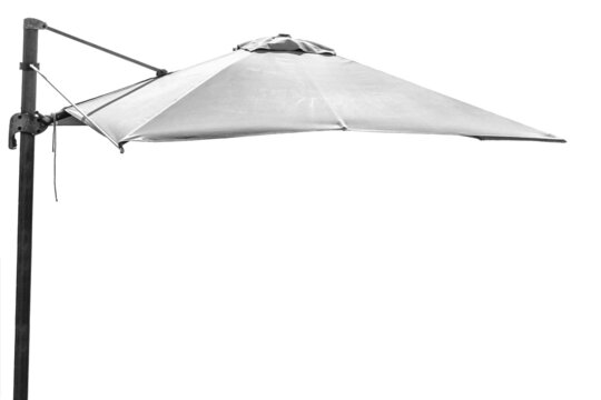 Parasol d&eacute;port&eacute; sur fond blanc 