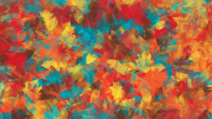 Modern Colorful Brushstroke Painting Background. Abstract Texture Background.