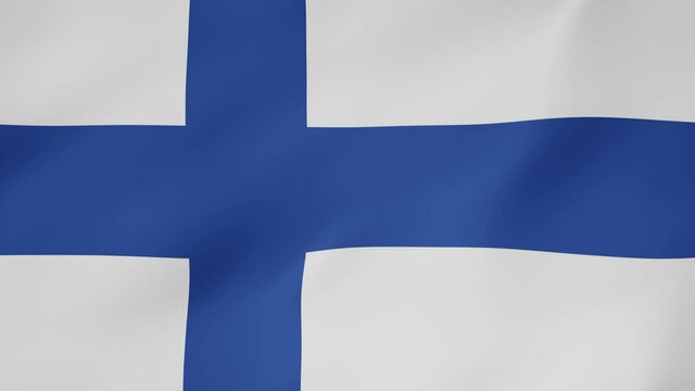 Bandera animada, Finlandia.