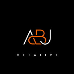 ABJ Letter Initial Logo Design Template Vector Illustration © makrufi