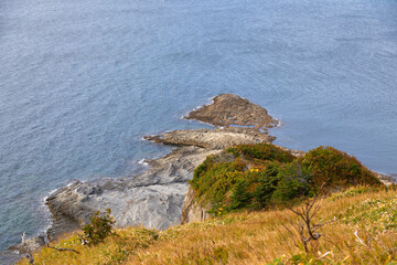 Cape Stolbchaty, top view.  Kunashir, Kunashir, South Kuriles