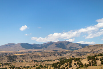 Obraz premium landscape with mountains and sky