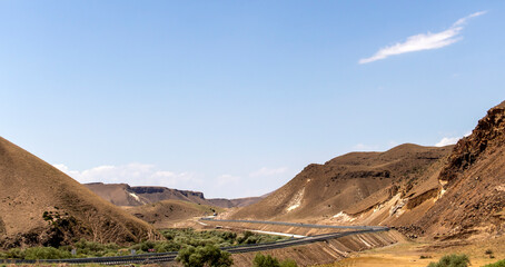 landscape in the mountains