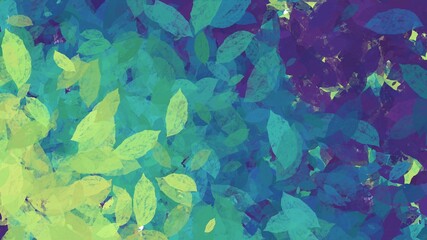 Obraz na płótnie Canvas Abstract background painting art with green and blue paint brush for holidays poster, banner, website, or presentation design.