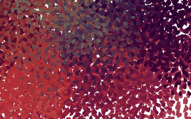 Light Pink, Red vector texture with abstract forms.