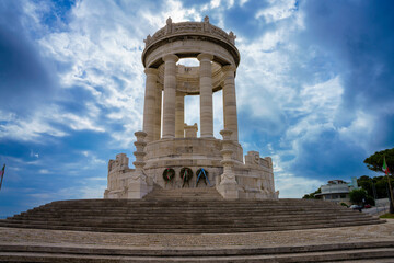 Ancona, italy: the War Memorial