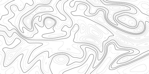 Contour map background. Vector geography scheme and terrain. Topography grid map.