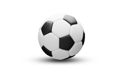 Obraz premium soccer ball isolated on white