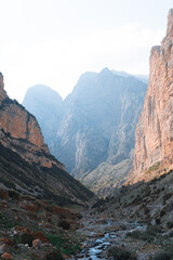 Fototapeta premium beautiful gorge in the mountains