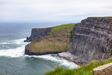 Fototapeta na wymiar cliffs in Ireland