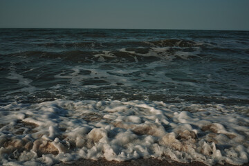 Waves beach sand landscape ocean summer travel