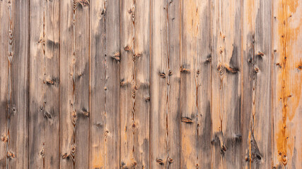 Verwitterte braune Holzbretter mit schöner Holzmaserung als Hintergrund
