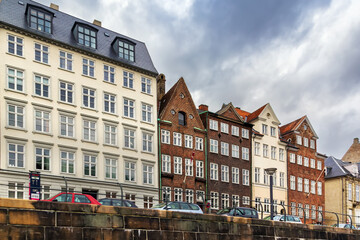 Obraz premium Embankment in Copenhagen, Denmark