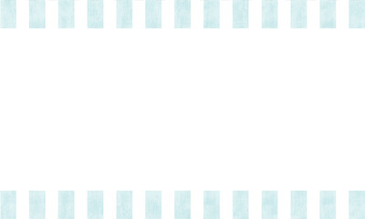 水色のパステルカラーのフレーム