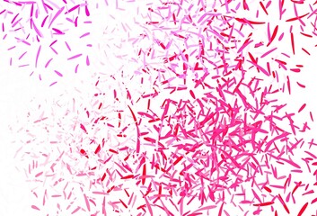Light Purple, Pink vector background with straight lines.