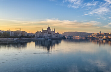 Sunrise in Budapest 