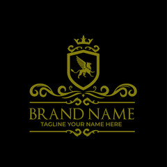 Gryphon Heraldic Logo