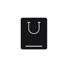 shoping bag icons symbol vector elements for infographic web