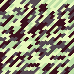 Abstract Geometric Pattern generative computational art illustration