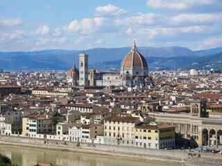 Obraz premium フィレンツェの街並み