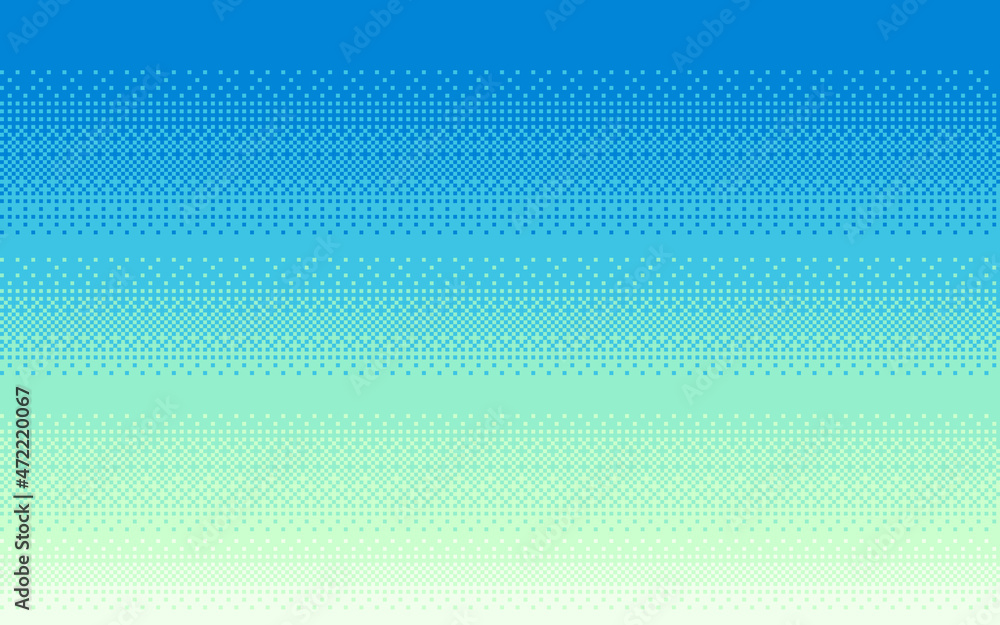 Aufkleber seamless background in pixel art. dithering backdrop in 8 bit style