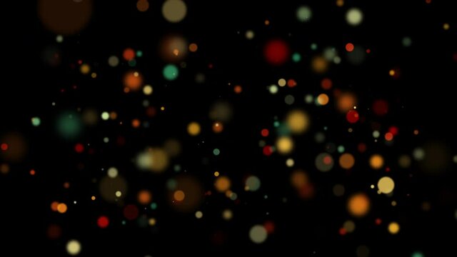 festive easter background animation Particle overlays