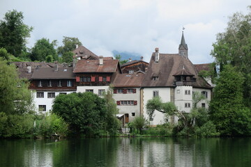 Fototapeta na wymiar Historisches Werdenberg, Schweiz