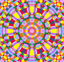 Abstract background with colorful pattern