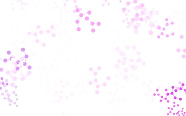 Light Purple, Pink vector template with artificial intelligence structure.