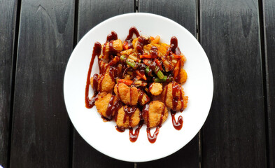 chicken with vegetables