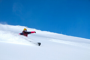 スキー場での風景写真
