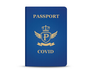 Blue Covid Travel Passport