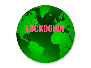 Lockdown Glossy Button