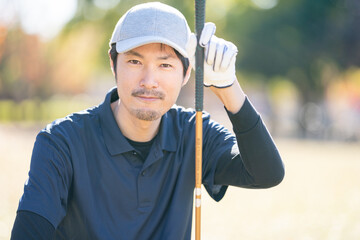 ゴルフ, ゴルファー, プロゴルファー, スポーツ, 人, 人物, 日本人, 帽子, 男, 男性, ナイスショット, 日本, golf, golfer