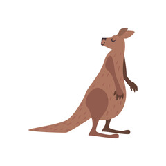 pretty kangoroo illustration
