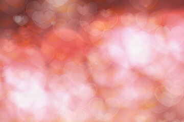 Background template bokeh heart love hearts in love